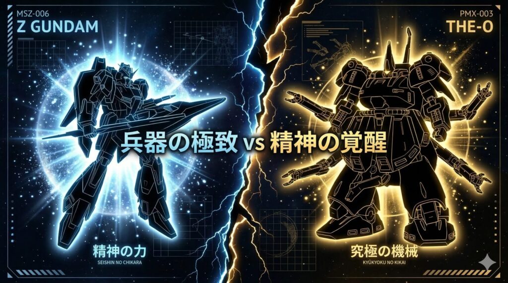 Zガンダム vs ジ・O｜グリプス戦役最強候補はどちらか