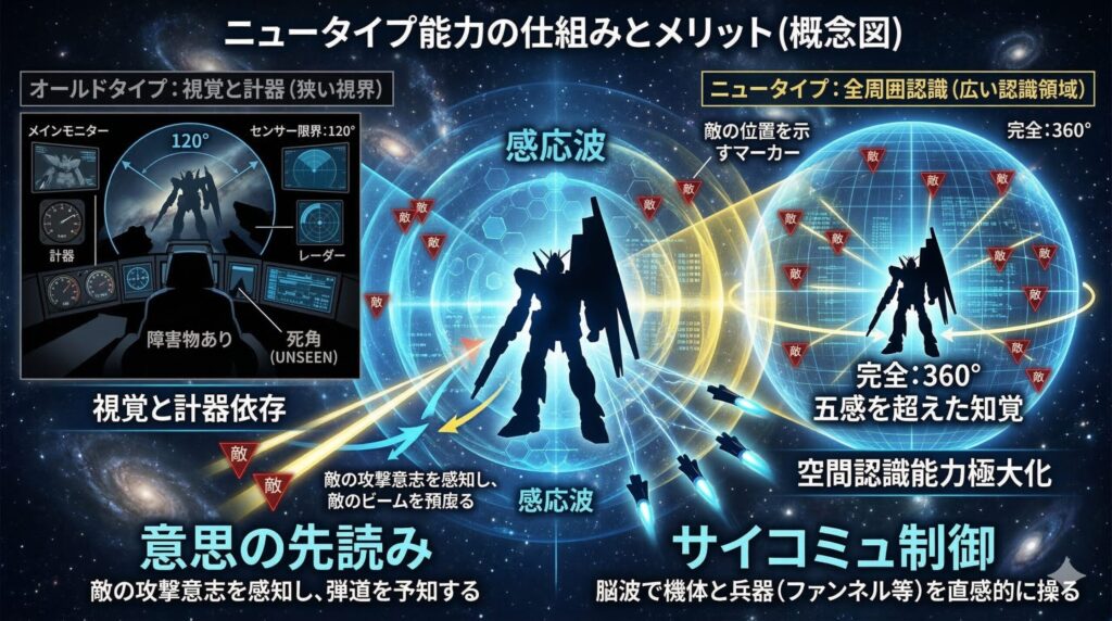 ニュータイプとは？ ガンダム世界で何が強いのかをわかりやすく解説