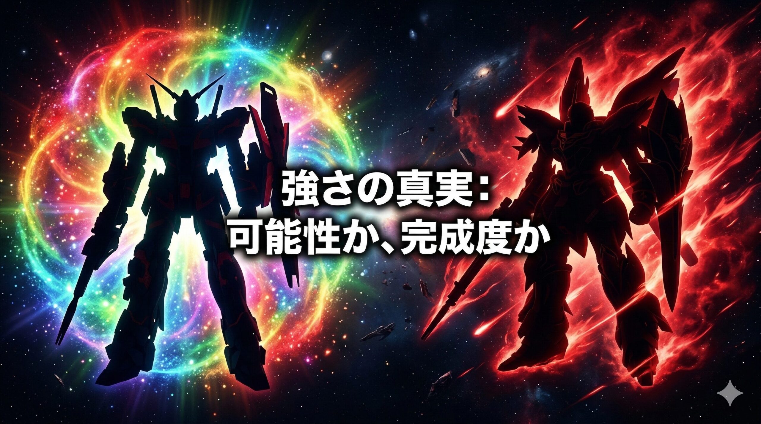 ユニコーンガンダム vs シナンジュ