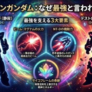 ユニコーンガンダムはなぜ強い？