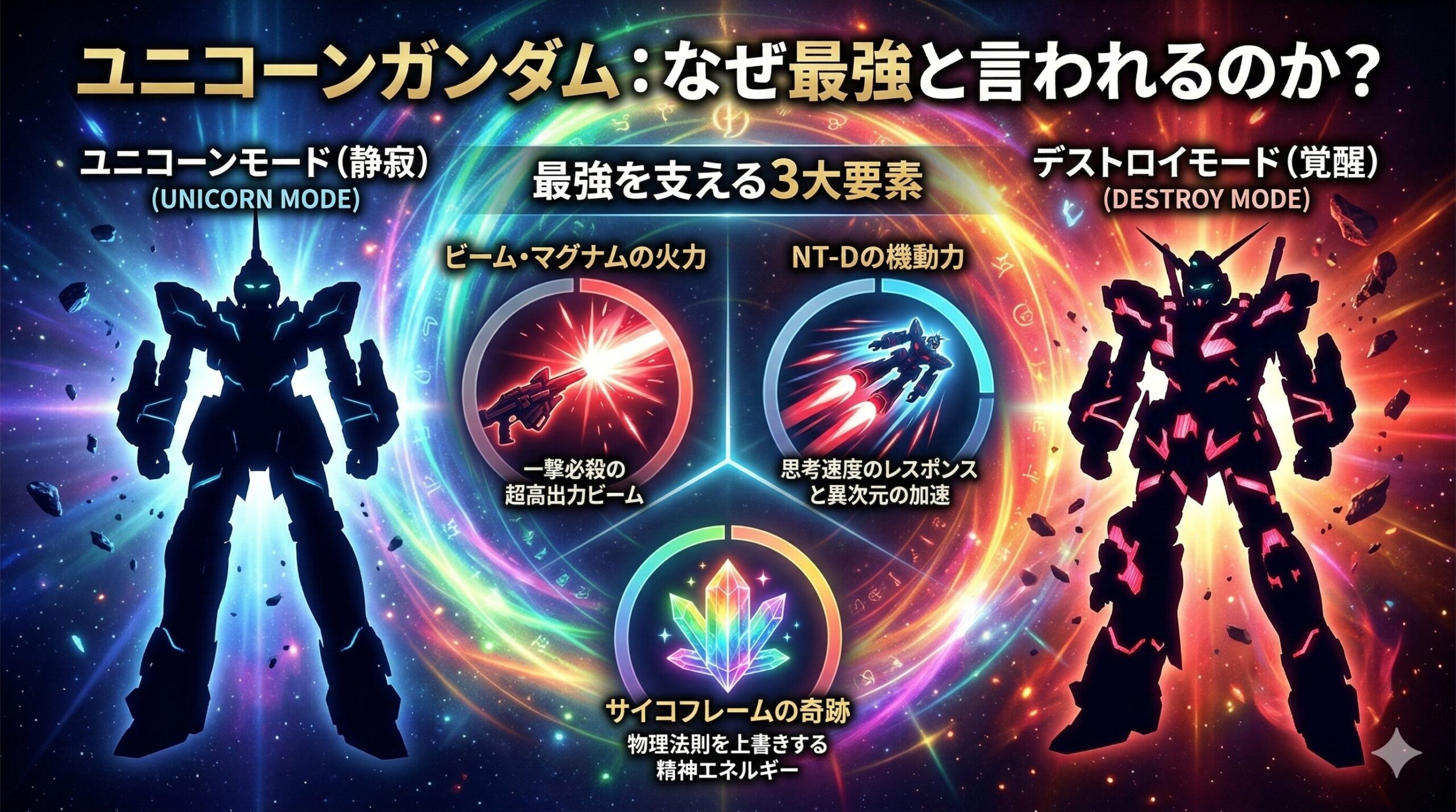 ユニコーンガンダムはなぜ強い？
