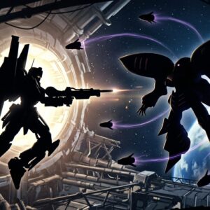 百式 vs キュベレイ